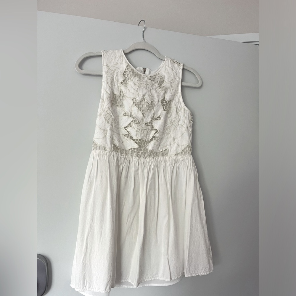 White dress